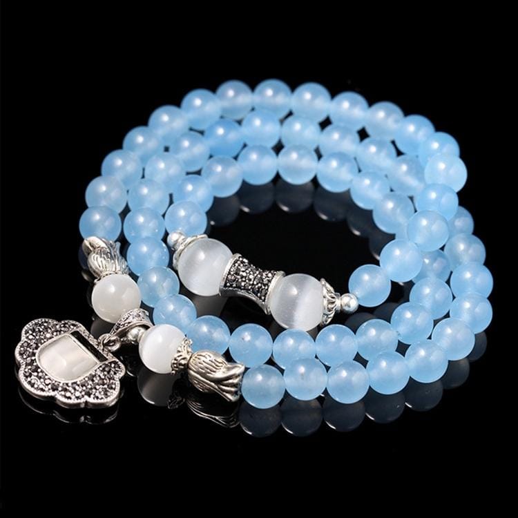 Fashion Jewelry Accessory Garnet Beads Bracelet (Style4)