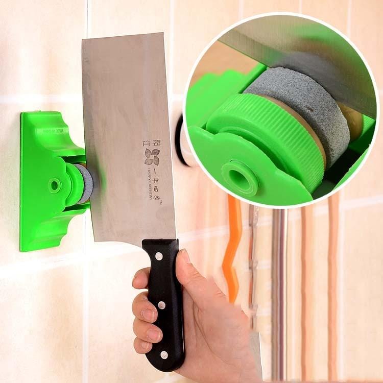 10 PCS Wall Hanging Quick Sharpener with Base Kitchen Tools