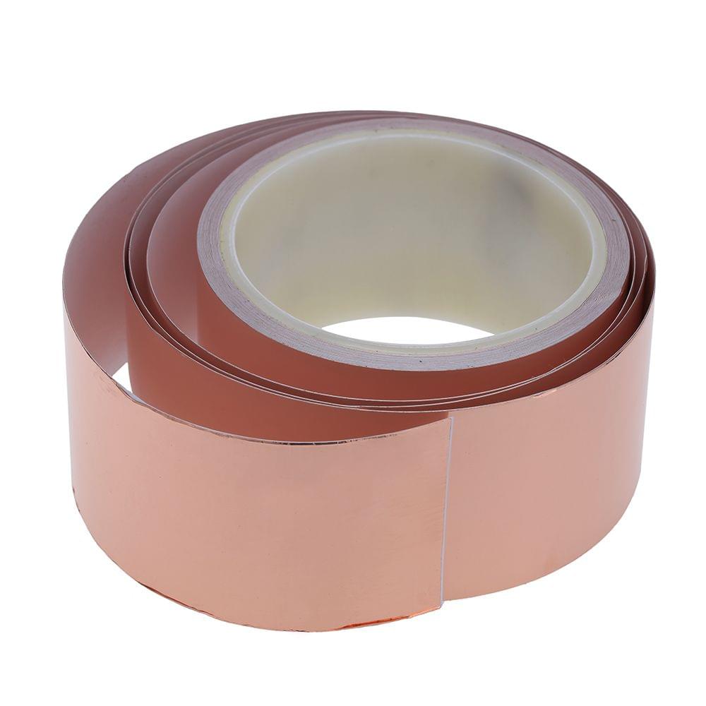 50mm * 10m One Side Copper Foil Tape EMI Shielding Single