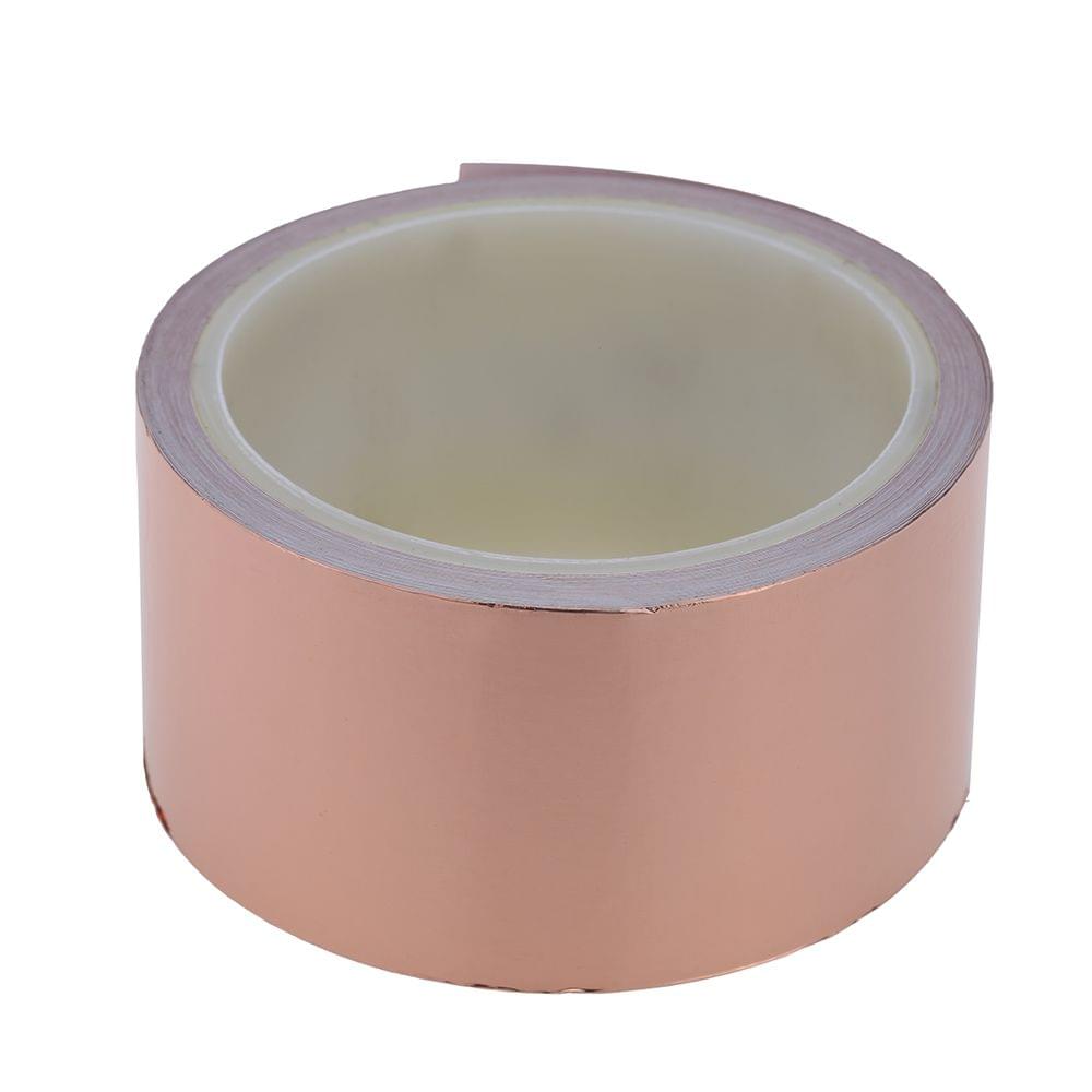 50mm * 10m One Side Copper Foil Tape EMI Shielding Single