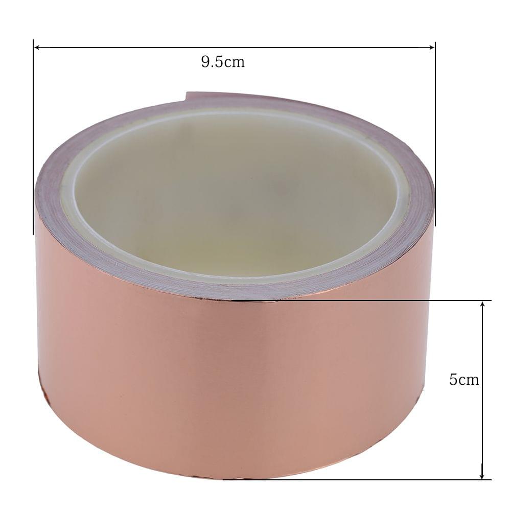 50mm * 10m One Side Copper Foil Tape EMI Shielding Single