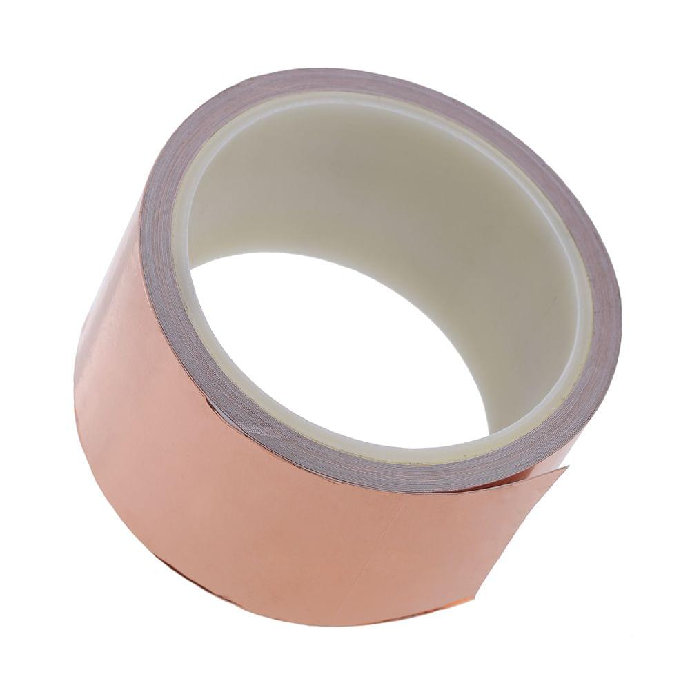 50mm * 10m One Side Copper Foil Tape EMI Shielding Single