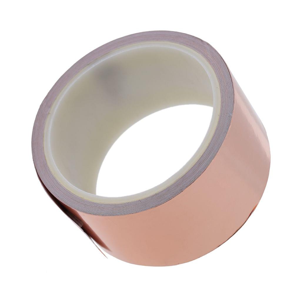 50mm * 10m One Side Copper Foil Tape EMI Shielding Single