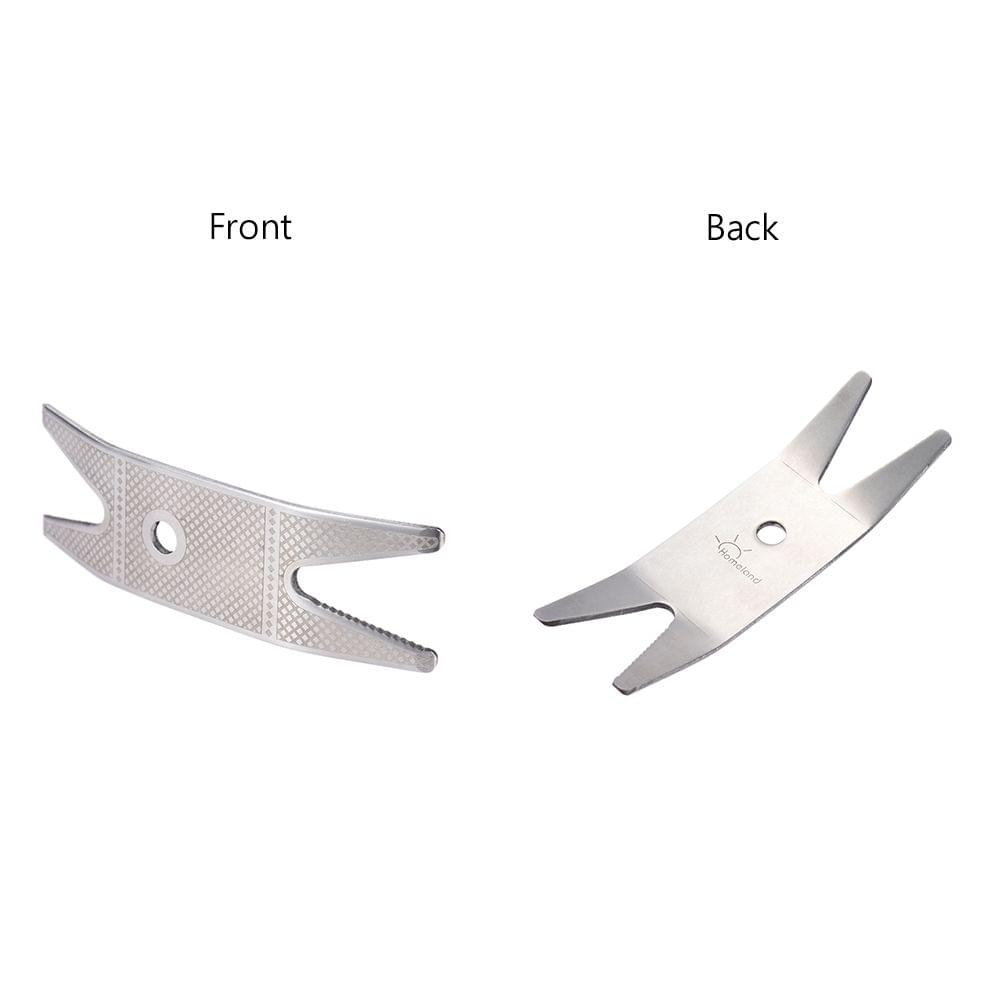 Pocketable Stainless Steel Tool Multi Spanner Wrench for