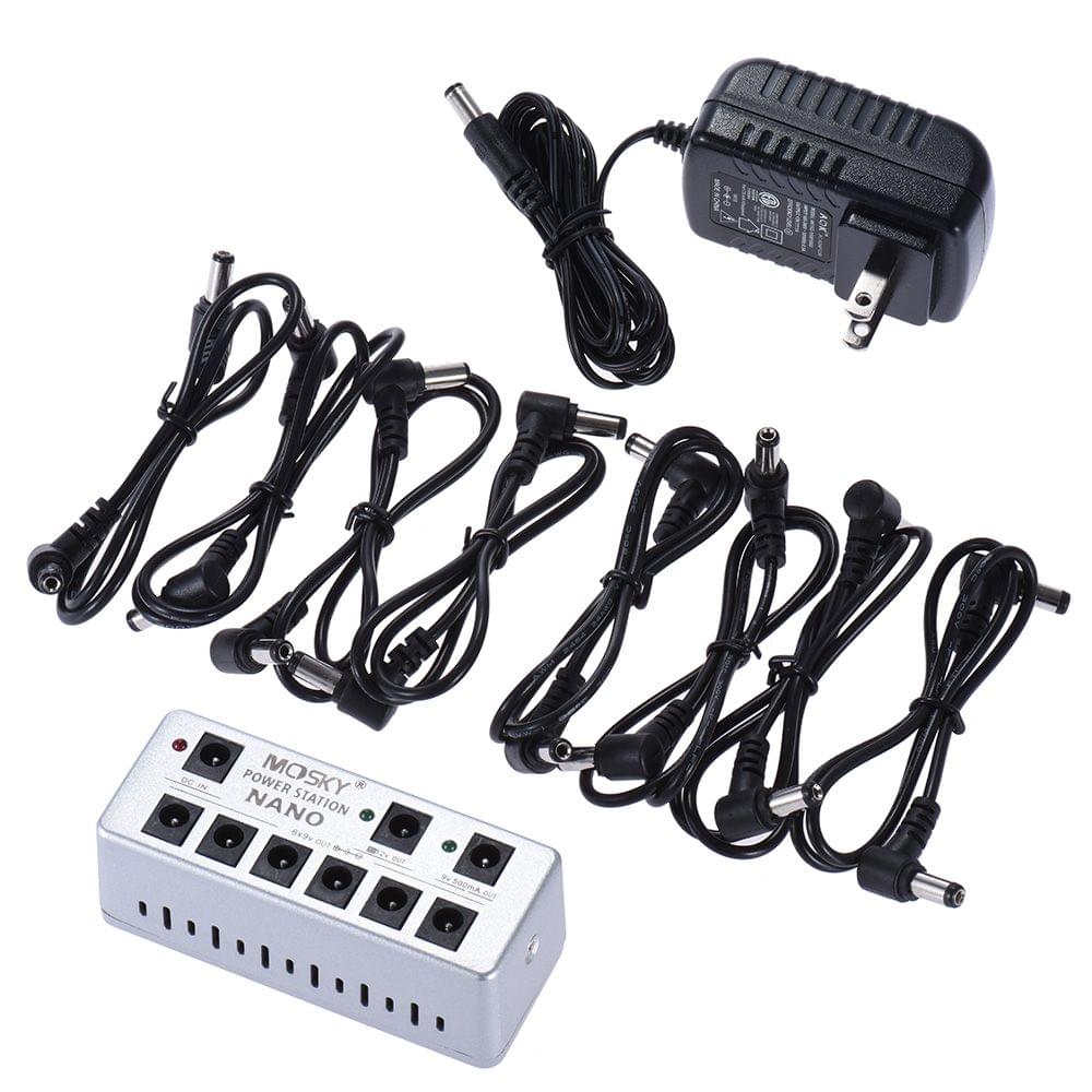 Guitar Effects  Mini Power Supply 8 Isolated DC Outputs 7 *