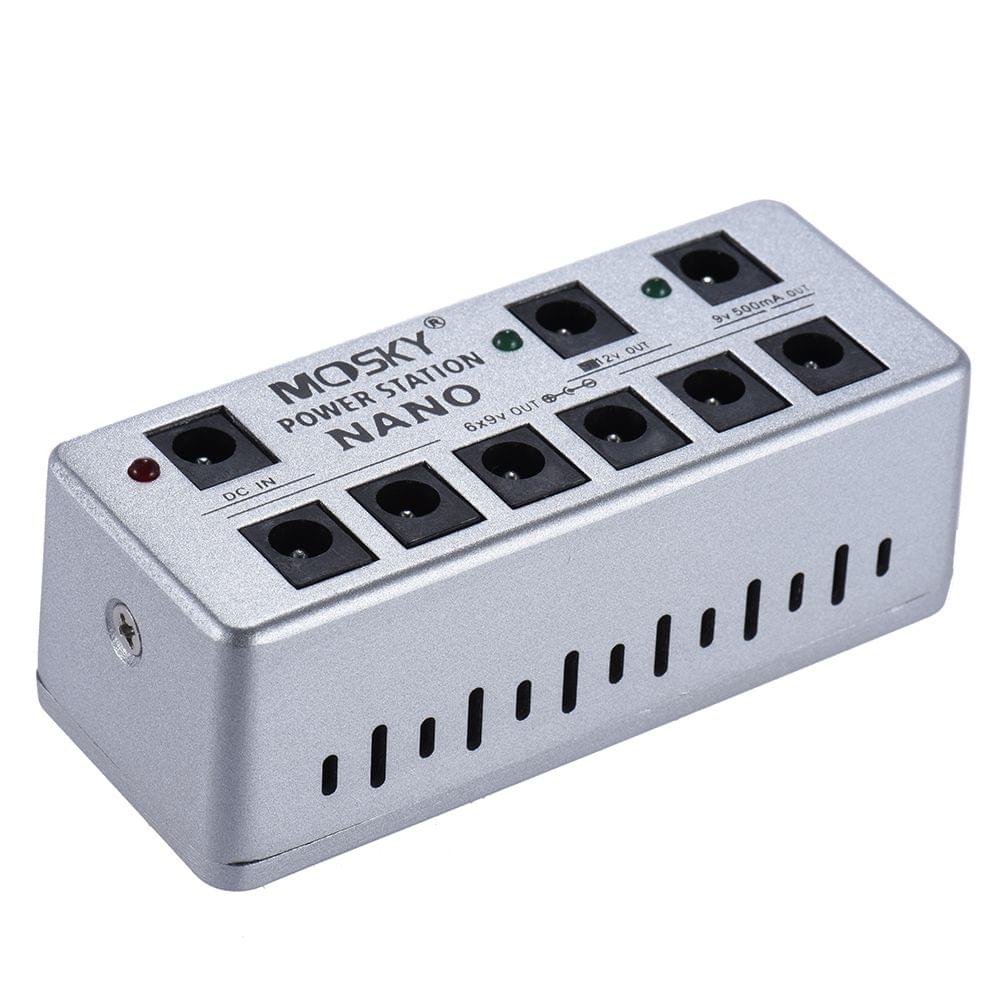 Guitar Effects  Mini Power Supply 8 Isolated DC Outputs 7 *