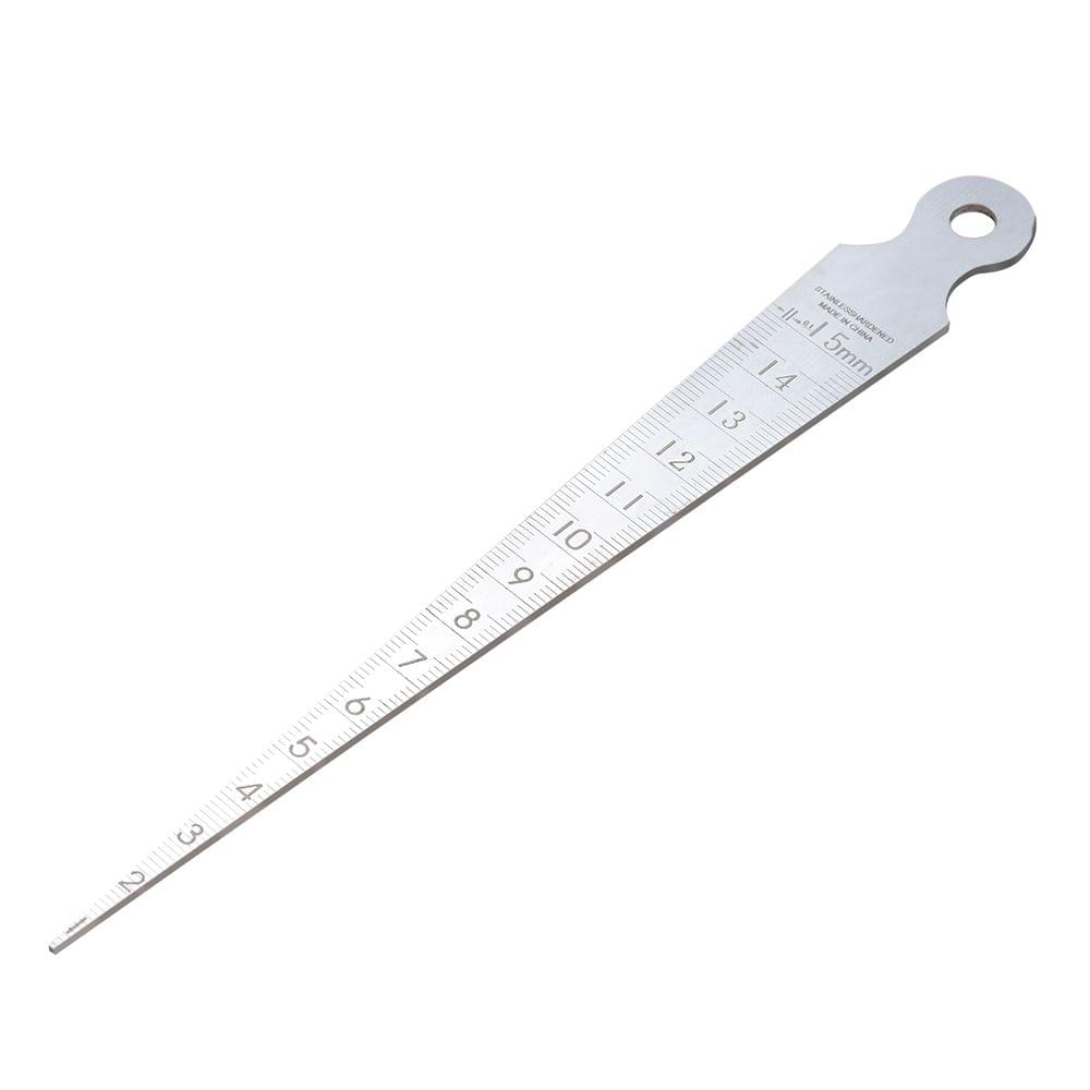 Taper Welding Gauge Gage 1-15mm Stainless Steel Luthier Tool