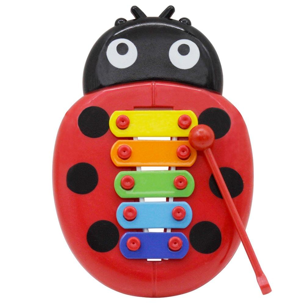 Colorful 5 Tones Kids Children Xylophone Glockenspiel