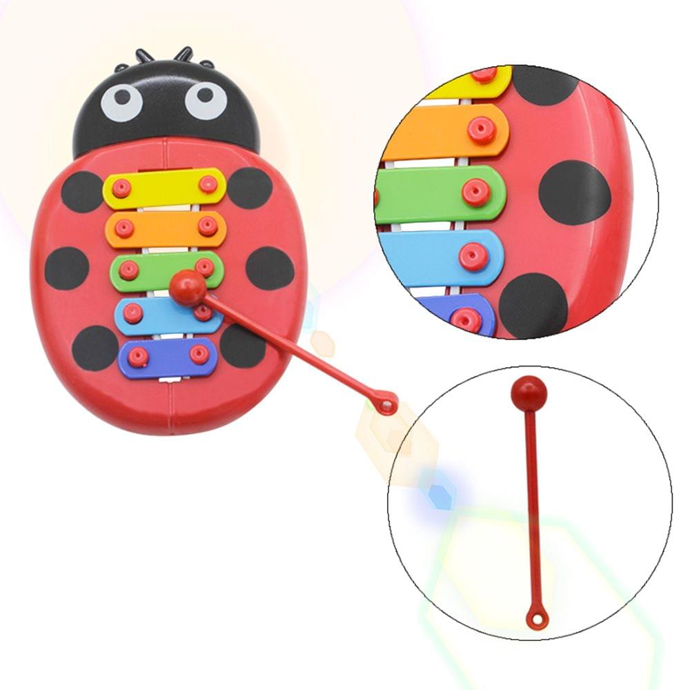 Colorful 5 Tones Kids Children Xylophone Glockenspiel