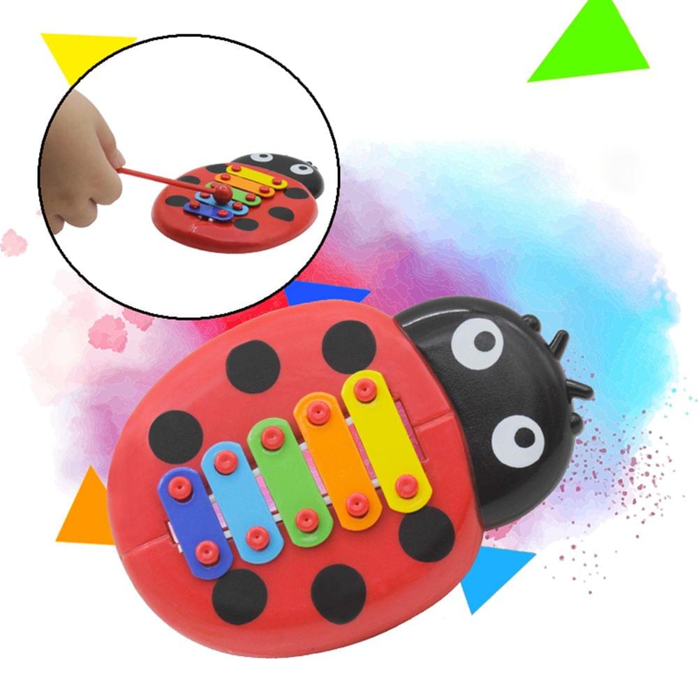 Colorful 5 Tones Kids Children Xylophone Glockenspiel