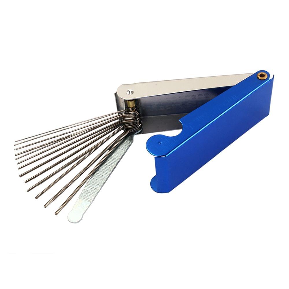 Guitar File Set Luthier Tools Box 13 Needle Files 1 Flat