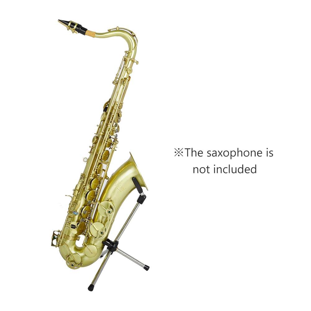 Foldable Tenor Saxophone Stand Portable Sax Metal Floor