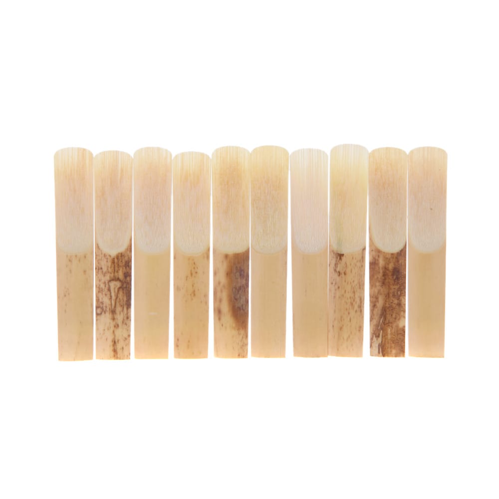 10pcs Pieces Clarinet Reed Strength 2.5 2-1/2 Reed Bamboo