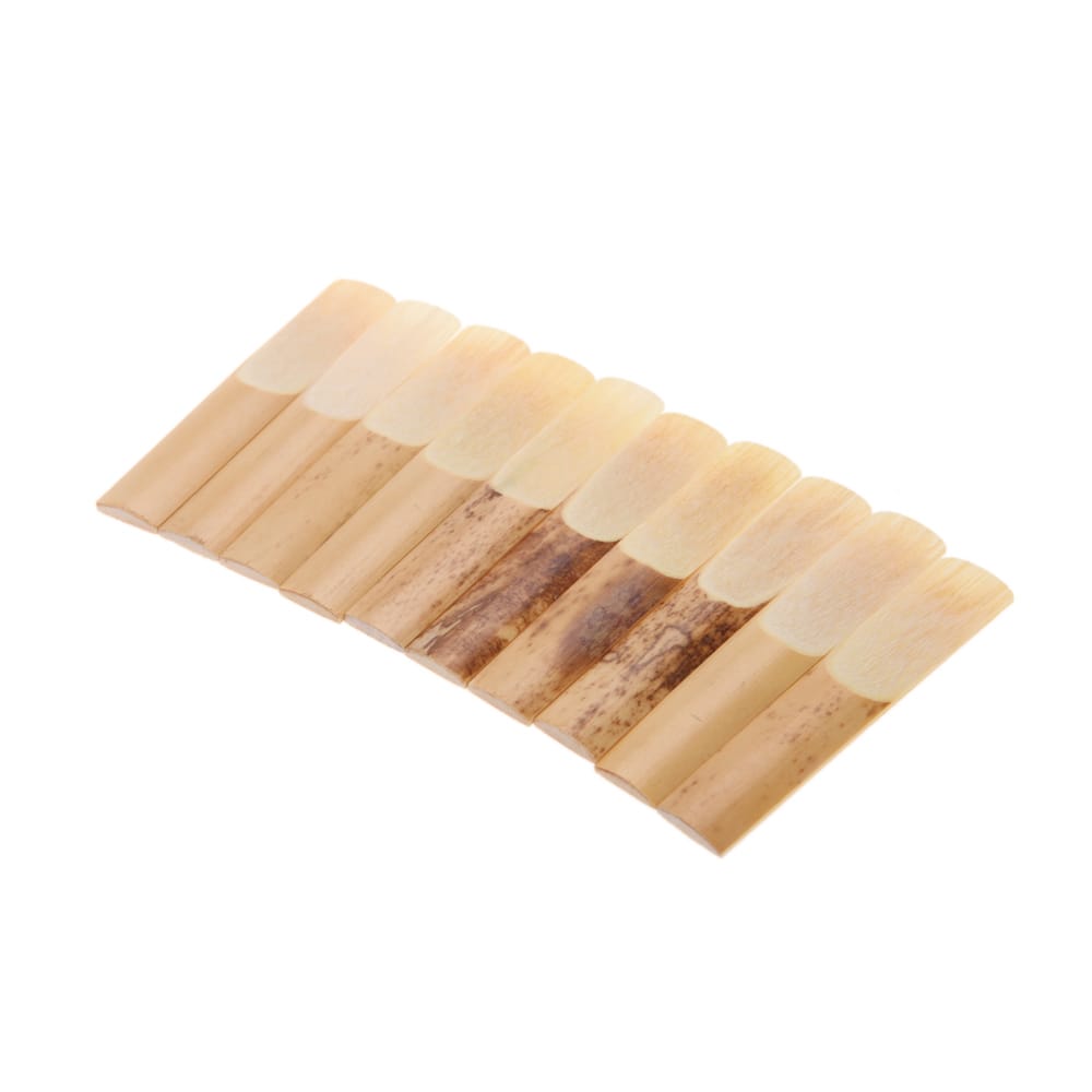 10pcs Pieces Clarinet Reed Strength 2.5 2-1/2 Reed Bamboo