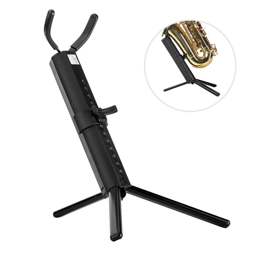 Portable Tenor Saxophone Stand Folding Sax Holder Tripod
