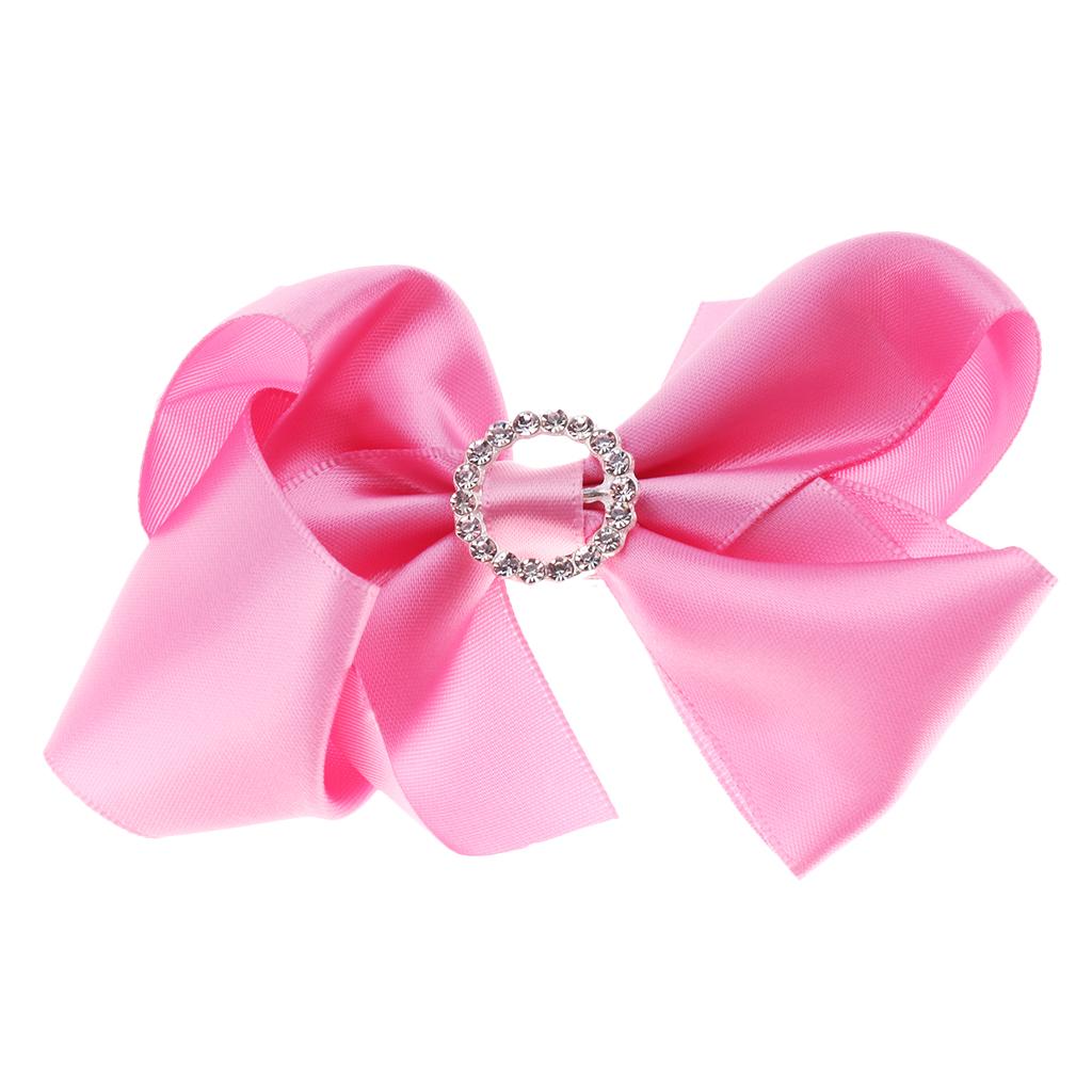 Kids Baby Bow Hairpins Hair Clip Kids Barrette Hair Accessories Pink