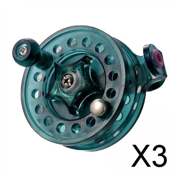 3xBaitcasting Reels Fly Fishing Fish Tackle Gear Fresh Saltwater L/R Hand