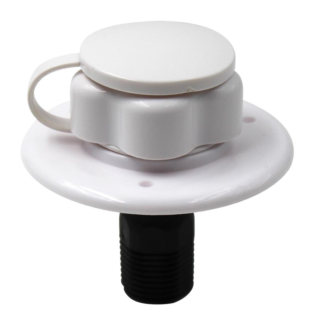 White Gravity Fresh Water Fill Hatch Inlet Plastic RV Trailer Camper