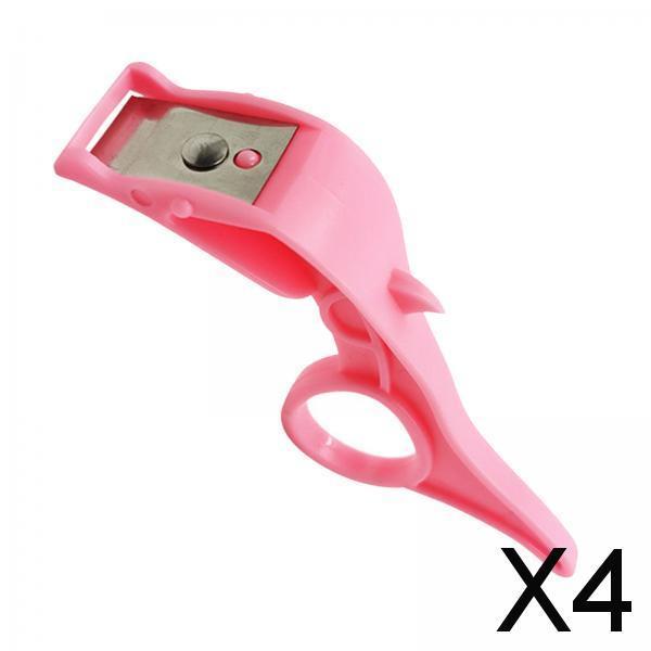4xOrange Citrus Peeler Portable Fruit Peeling Tool for Cooking Household Party Pink