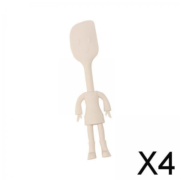 4xKitchen Utensil Heat Resistant Durable Cooking Tools for Baking Home Cooking scraper