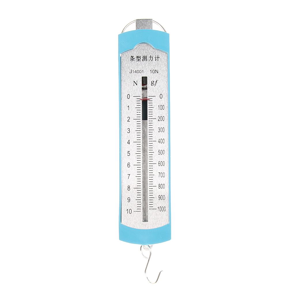 10N Newton Force Meter Dynamometer Spring Balance Physics Experimental Tool with a Zero Adjuster