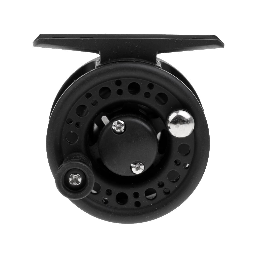 Plastic Fly Fishing Reel Right or Left Handed Adjustable 42cm 52cm 62cm 5.2 x 5.8cm