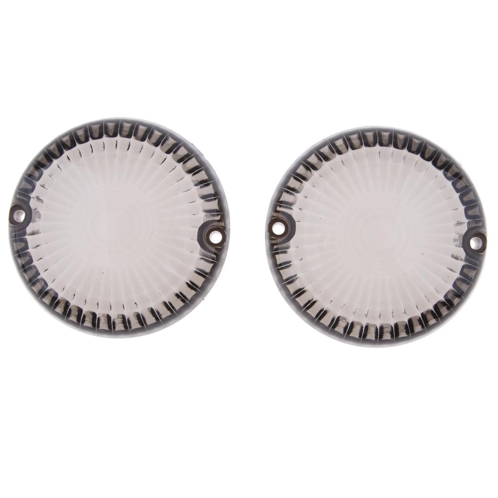 2Pcs Motorcycle Turn Signal Light Lens Cover for Yamaha V-Star 650