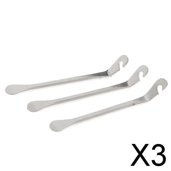 3xMetal Bicycle Mountain Bike Cycling Strong Tyre Puncture Repair Lever Tool