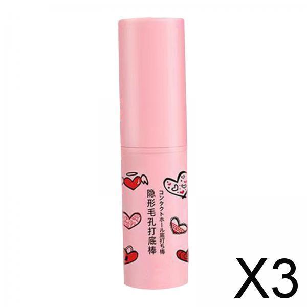 3xInvisible Pore Stick Concealer Makeup Accessories 8G Oil Control Pore Primer