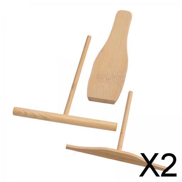 2xPancake Fruit Rake Tool Non Stick Egg Pie Scraper Premium Quality for Home 3pcs