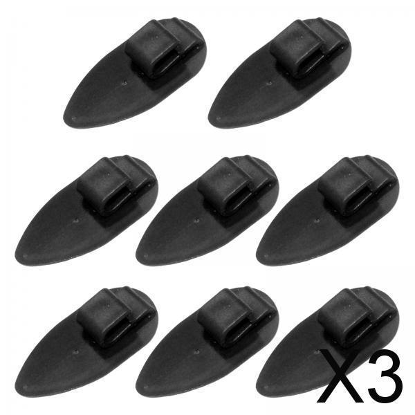 3x8x Car Floor Mat Clips Fixing Retainers for Car Mats Easy to Install