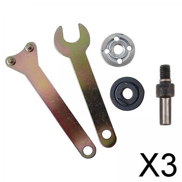 3xElectric Drill Conversion Angle Grinder Set Grinding Easy to Use Accessories Style B