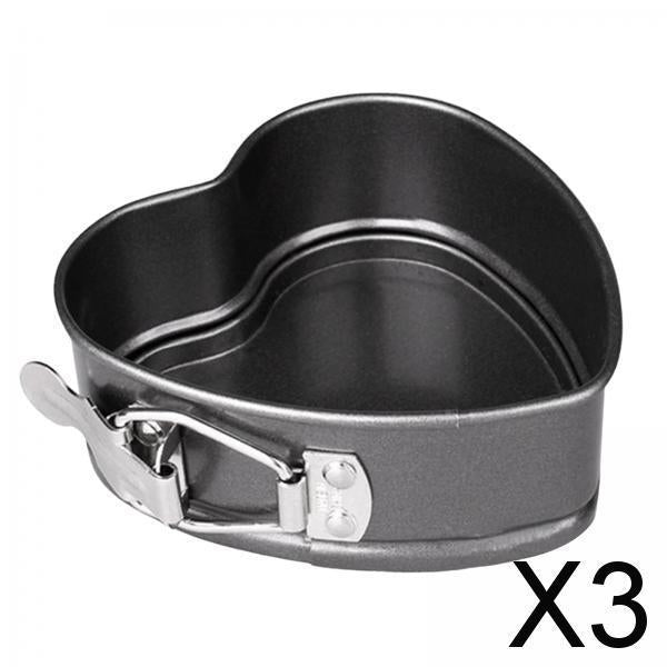 3xKitchen Cake Household cake Pan for for Favourite People Birthday