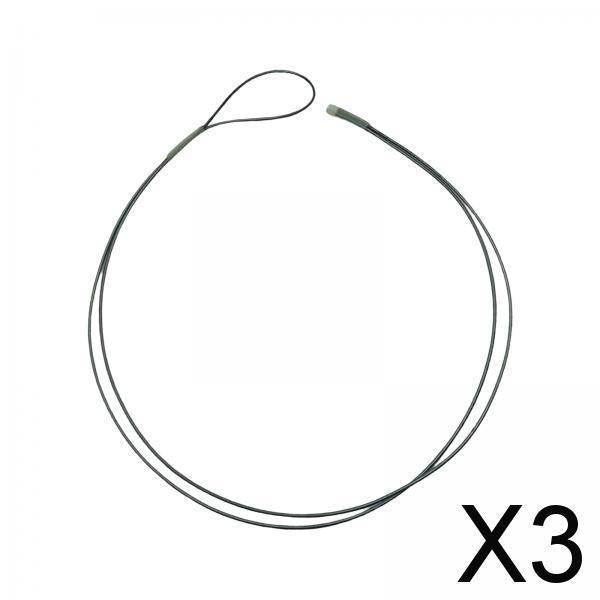3xExtension Line for Tennis Badminton Racquet Sports Starting Clamp Nylon Wire