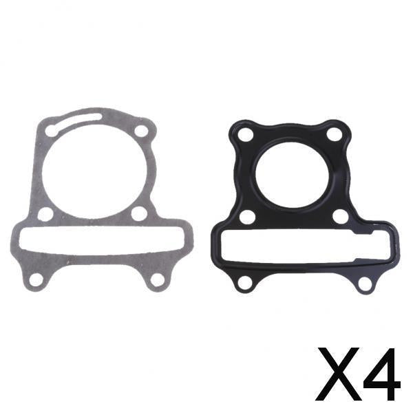 4xBig Bore Cylinder Base & Head Gaskets for GY6 Engine Scooter 50cc(39mm)