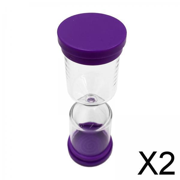 2xFillable Hourglass Timer DIY Portable Table Decoration Decorative Sand Timer