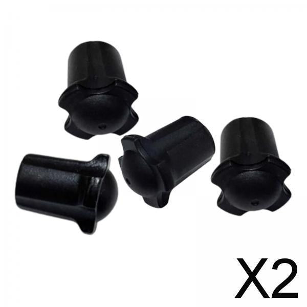 2x4Pcs Chair Leg Tip Caps Rubber Dining Table Socks for Camping Outdoor Patio Inner Diameter 13mm