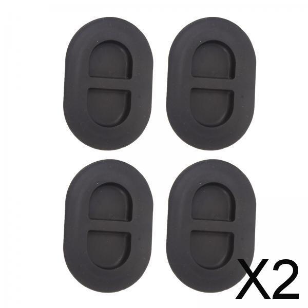 2x4 Pieces Floor Pan Drain Plugs Replace Black for Jeep Wrangler JL 2018+
