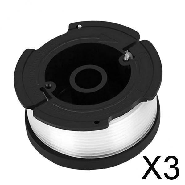 3xBrushcutter / Strimmer /Trimmer Nylon Cord Line for BLACK+DECKER Series