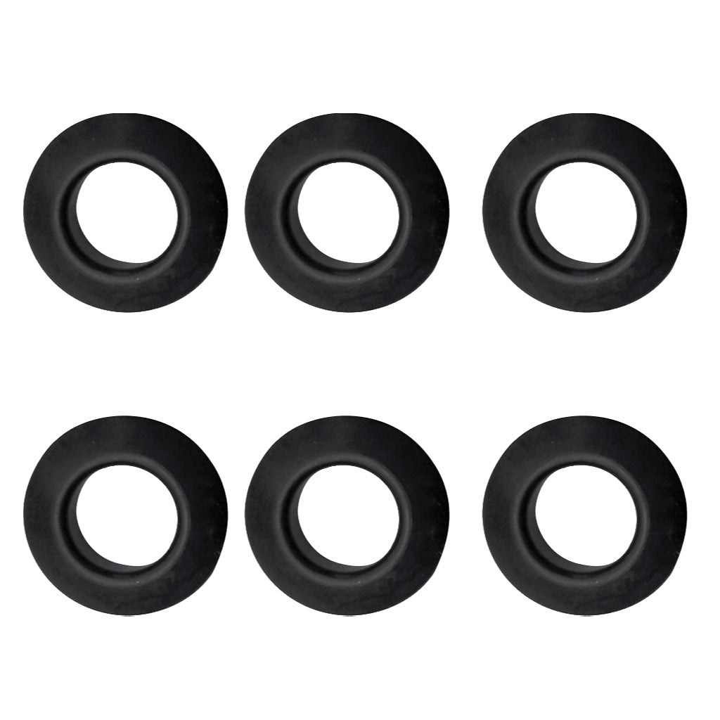3 Pairs Universal Kayak Paddle Drip Rubber Rings for Canoe Rafting Paddles