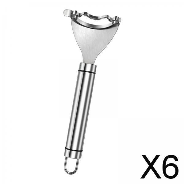 6xCorn Thresher Kitchen Gadget Shucker Planer with Handle Hand Corn Thresher