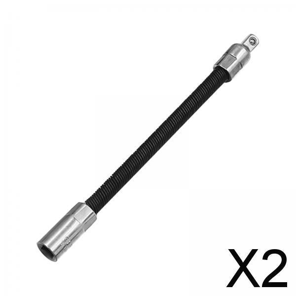 2xDurable Flexible Socket Extension Ratchet CR V for Car Repairing Driver 1/4