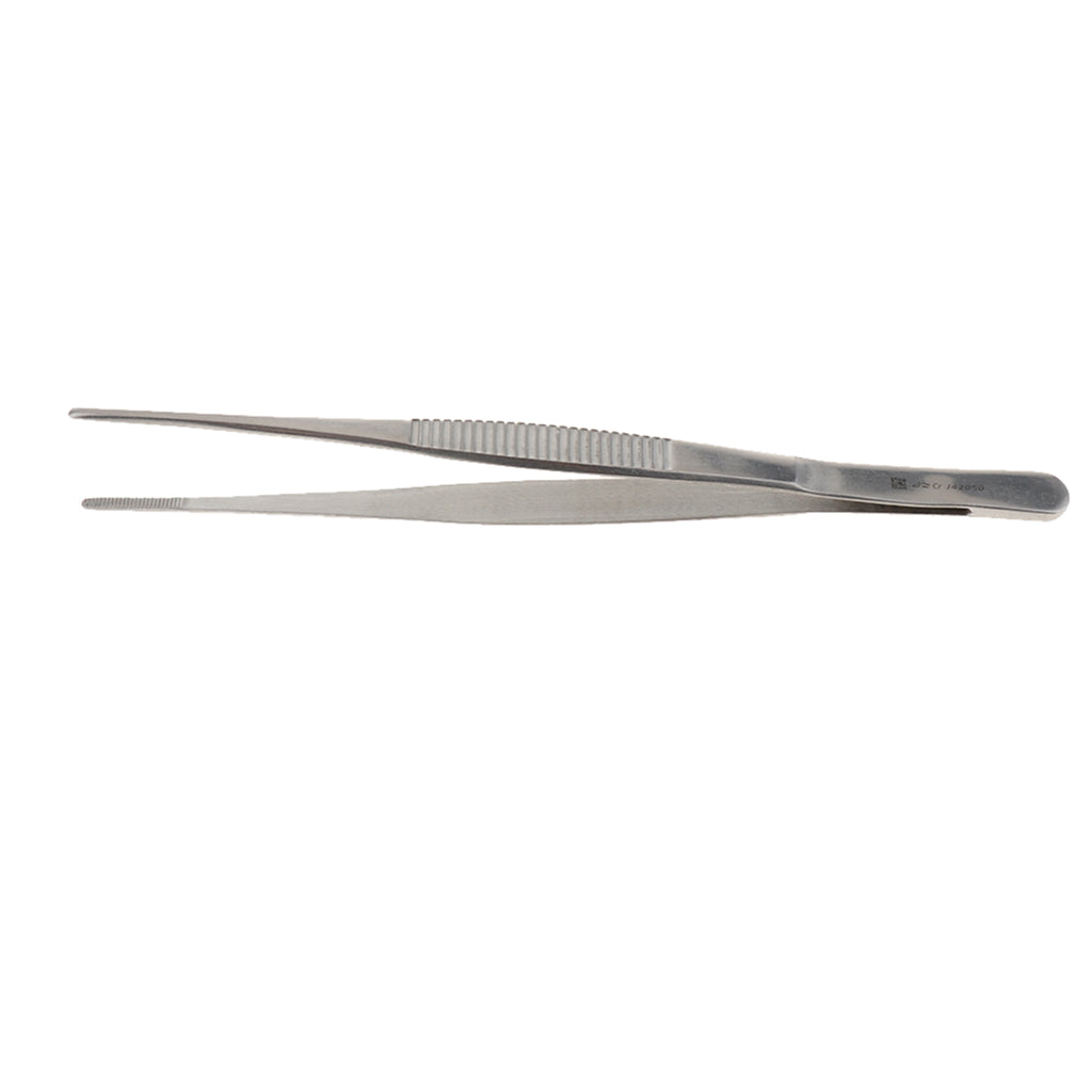 Long Stainless Steel Straight Tweezers for Detailed Work 20cm Length A