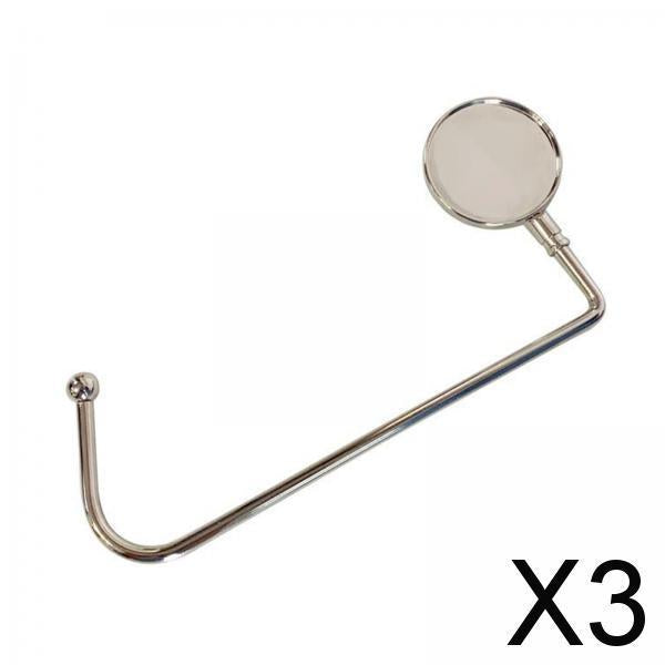 3xDesktop Hook Household Removable Purse Hook Strong Office Table Storage Hook