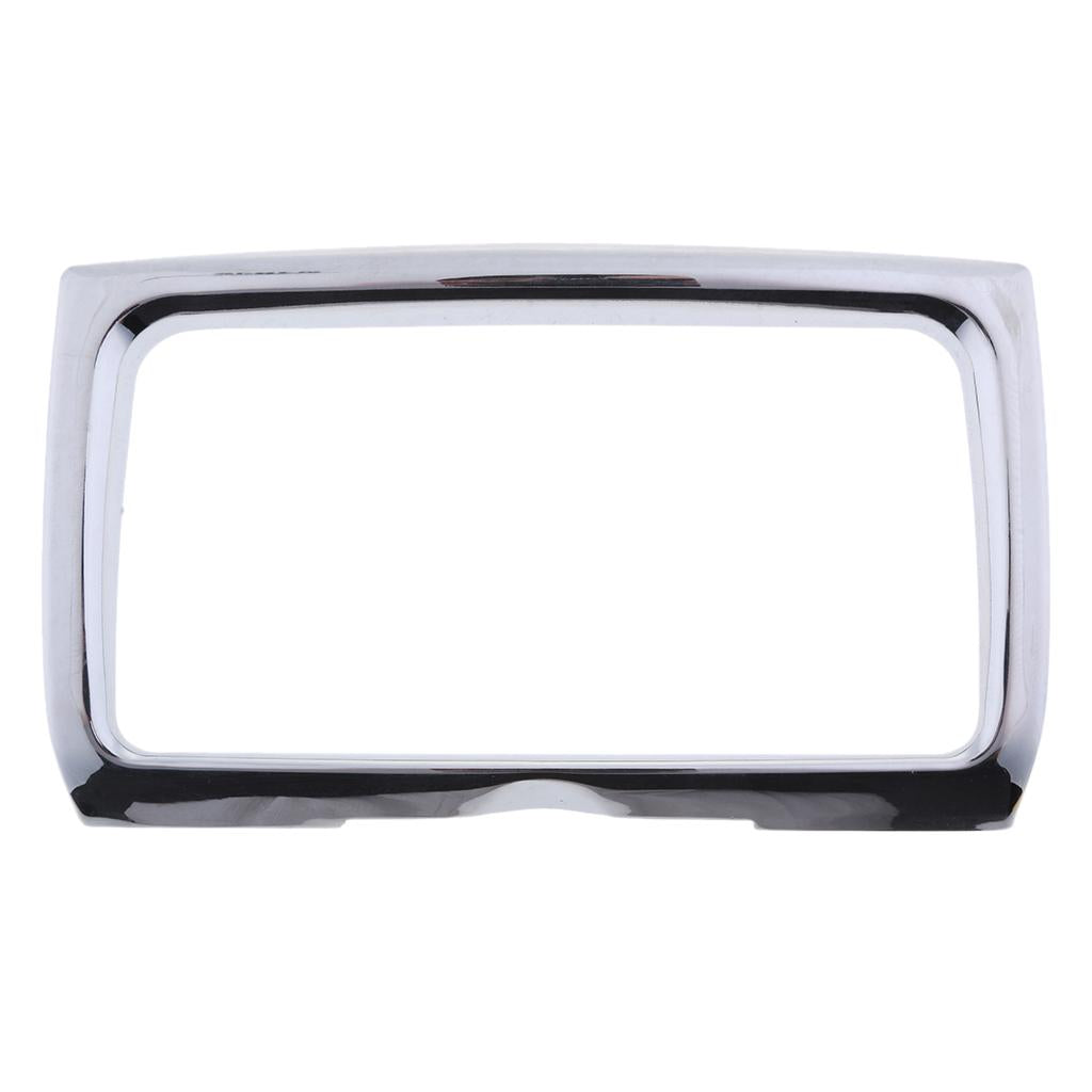 Motorcycle Chrome Tri-Line Gauge Trim for Harley Electra Glide/ Street Glide