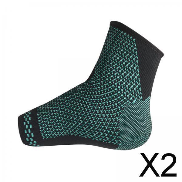 2xFoot Sleeve Anti Fatigue Foot Protection for Basketball Sports Men Women M
