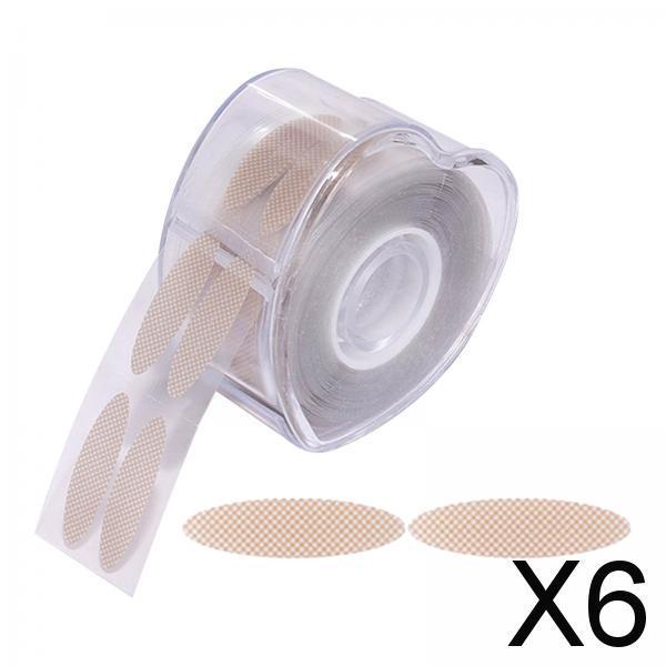 6x600Pcs Self Adhesive Double Eyelid Sticker Tape Eye Lift Tapes Waterproof Round Shape