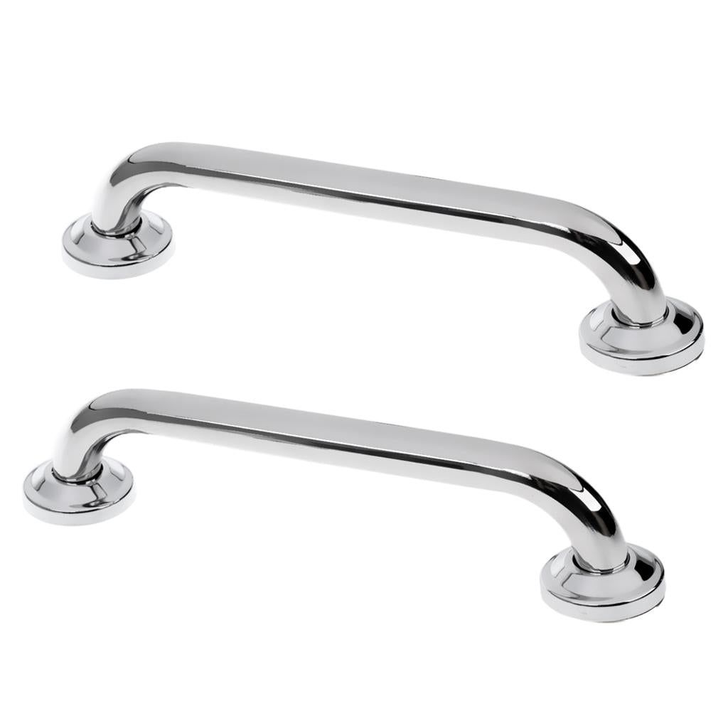 2 Pieces Stainless Steel 13'' Boat Polished Marine Grab Handle Handrail 33cm