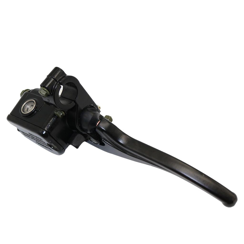 Black Motorcycle Front Left Brake Master Cylinder Clutch Reservoir Levers 
