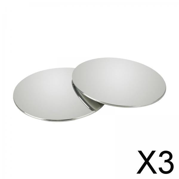 3xBlind Spot Mirror Adhesive Back Adjustable Accessory for Truck Van Cars